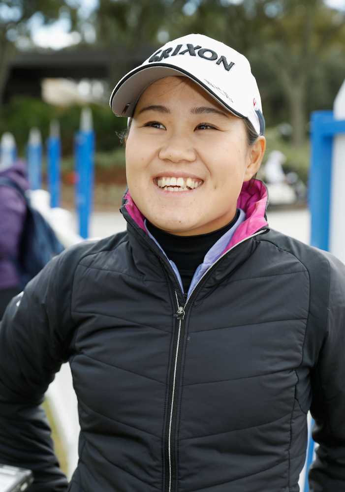 【画像・写真】奈紗　同郷の稀勢「誇りに思う」米女子ツアー初戦開幕