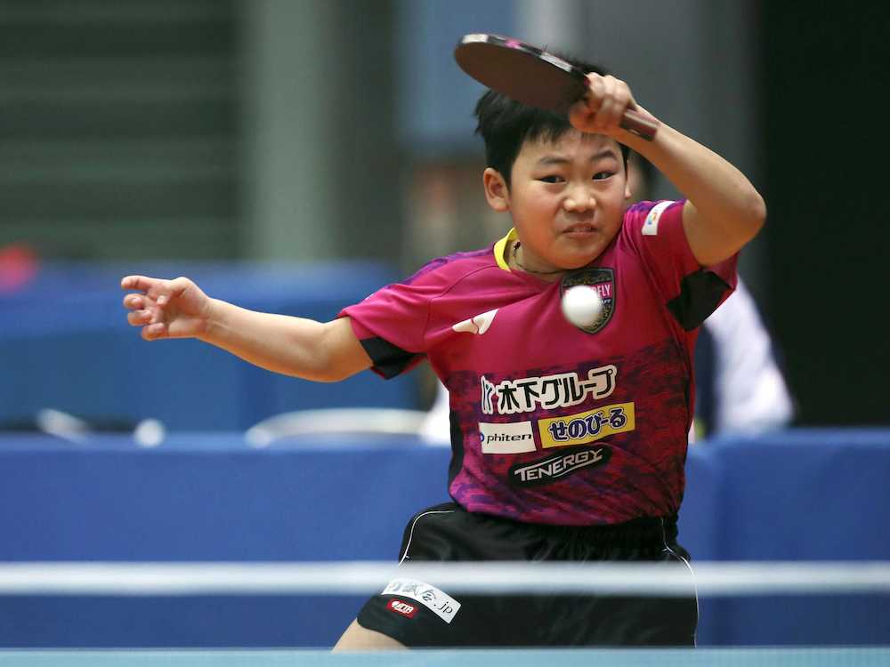 【画像・写真】“張本２世”松島４強逃す「成績出さないと追いつけない」