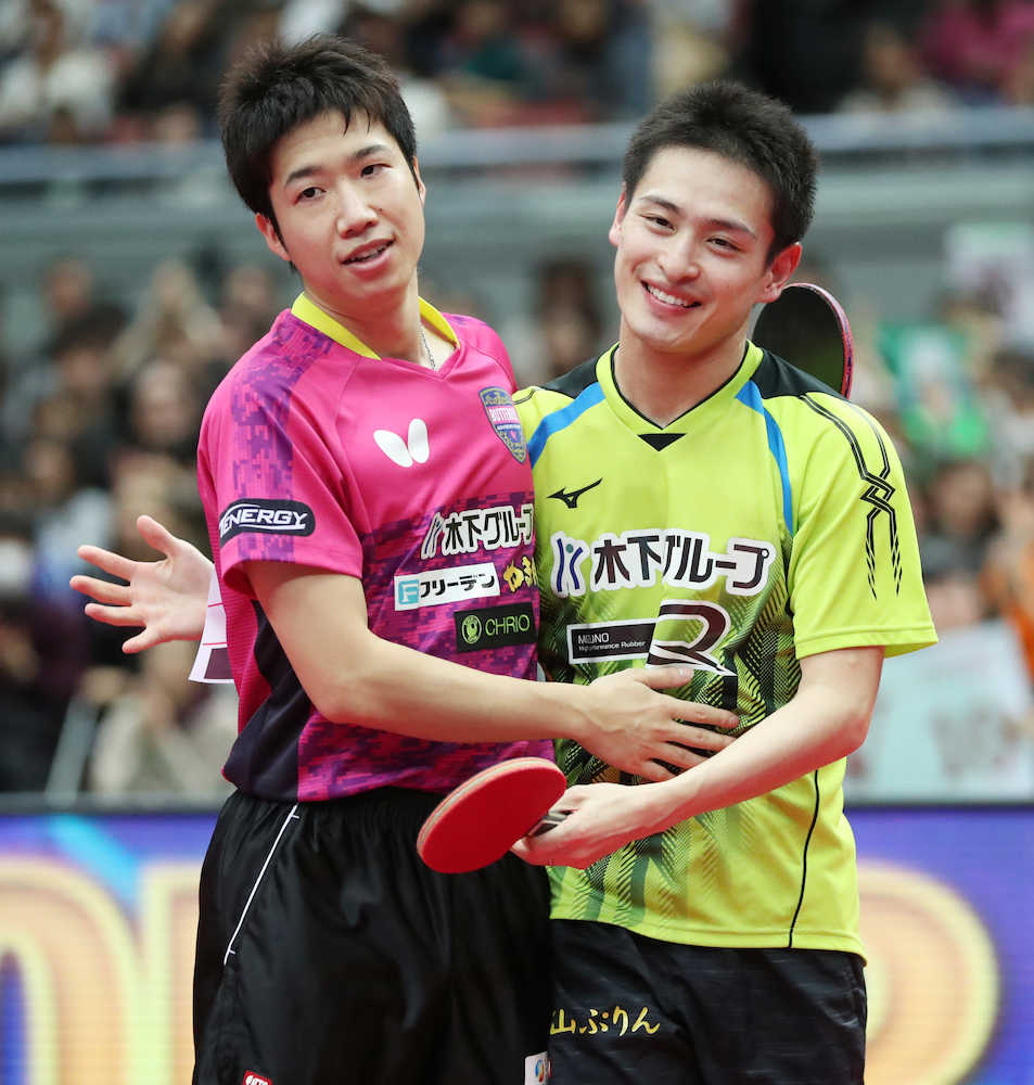 【画像・写真】水谷隼　男子単史上最多10度目Ｖ！試合後に宣言「全日本出場はこれが最後」