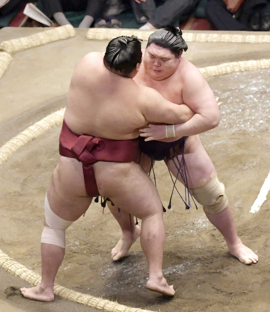 【画像・写真】新入幕矢後　６連勝で勝ち越し王手「目いっぱい頑張る」