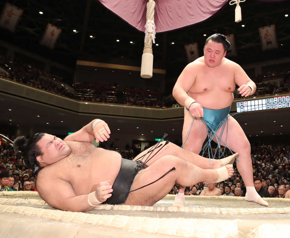 【画像・写真】玉鷲　３大関撃破「落ち着いていこうと」、Ｖ圏踏ん張る