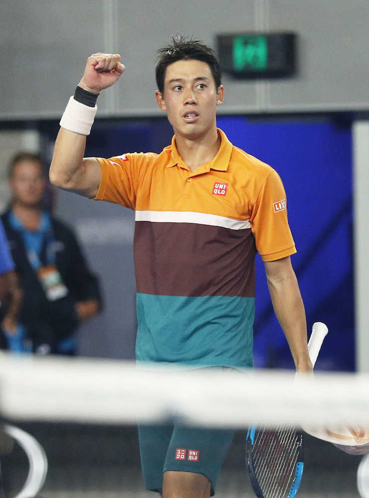 【画像・写真】錦織に聞く　５時間超でも「今日はその感覚がなかった」