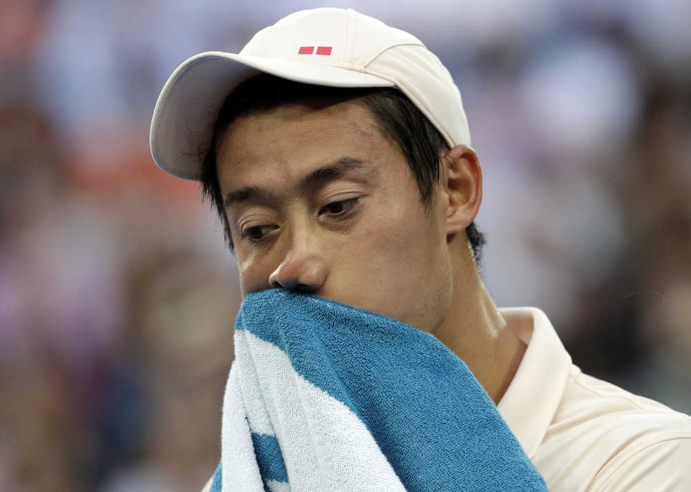 【画像・写真】錦織が無念の途中棄権、ジョコとの準々決勝で…全豪ＯＰ４強進出ならず