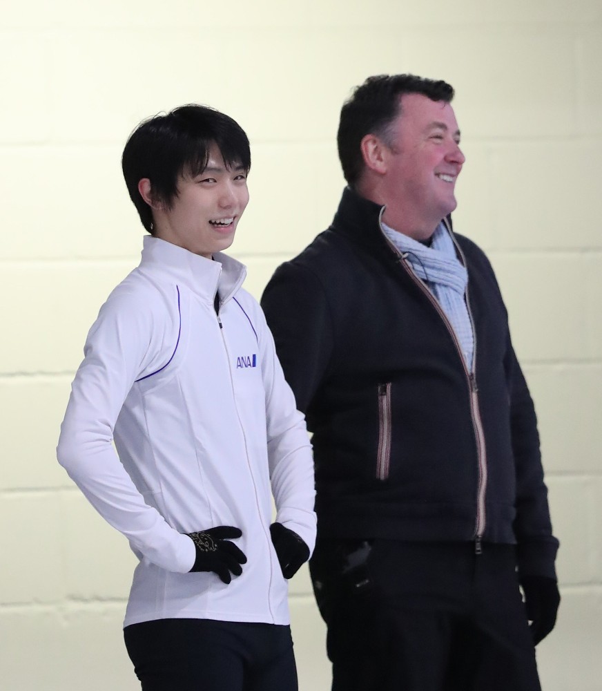 【画像・写真】羽生復帰へ順調！オーサーＣ「ケガの感じ良くなってる」