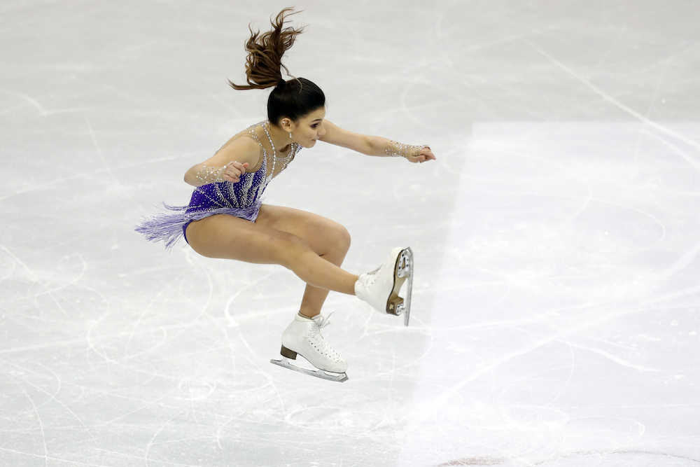 【画像・写真】ザギトワ連覇ならず　サモドゥロワが欧州選手権Ｖ