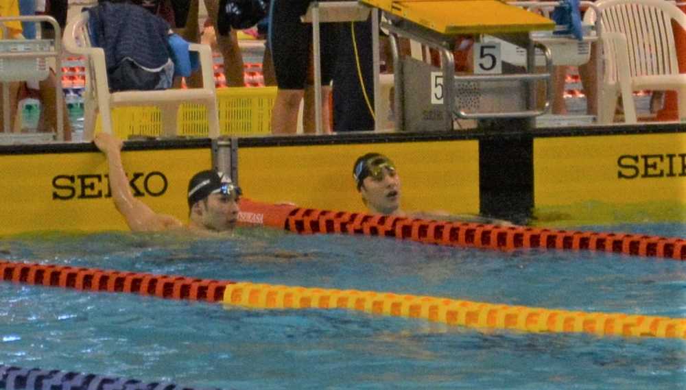 【画像・写真】瀬戸大也ＶＳ萩野公介、2019年初対決は瀬戸に軍配「地力で勝てて自信になった」