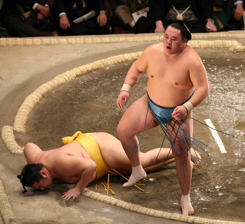 【画像・写真】【玉ノ井親方　視点】玉鷲、チャンスものにする勝負強さは立派