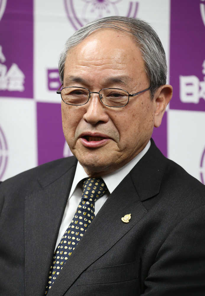 【画像・写真】矢野新委員長、土俵外含め心配り要望　若手に期待「変わり目」