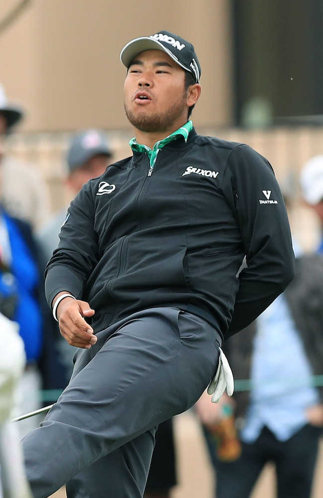 【画像・写真】松山、伸びず１３打差の２６位に後退「ストレスのたまるラウンドだった」