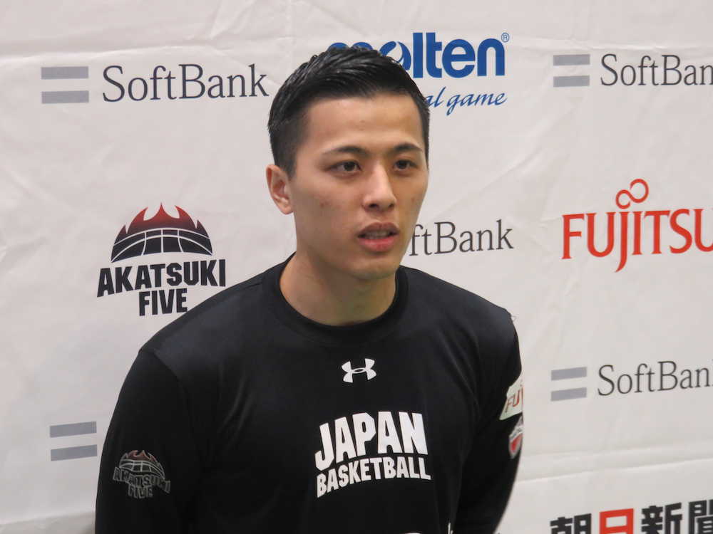 【画像・写真】バスケ日本代表・富樫勇樹、森保Ｊの“リベンジ”誓う「サッカーファンにも見てもらえたら」