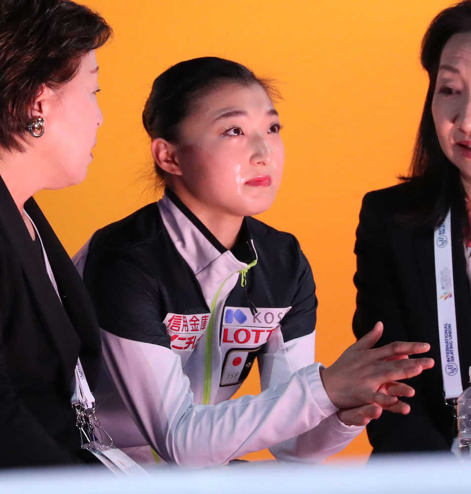 【画像・写真】全日本女王・坂本、重圧に負け「４位」　前夜熟睡できずＳＰ２位から失速