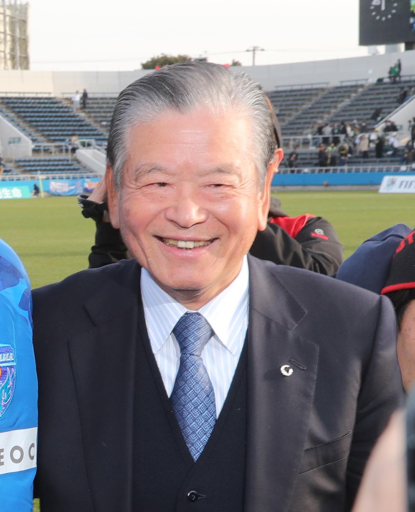 日本サッカー協会元会長でＪリーグ初代チェアマンの川淵三郎氏