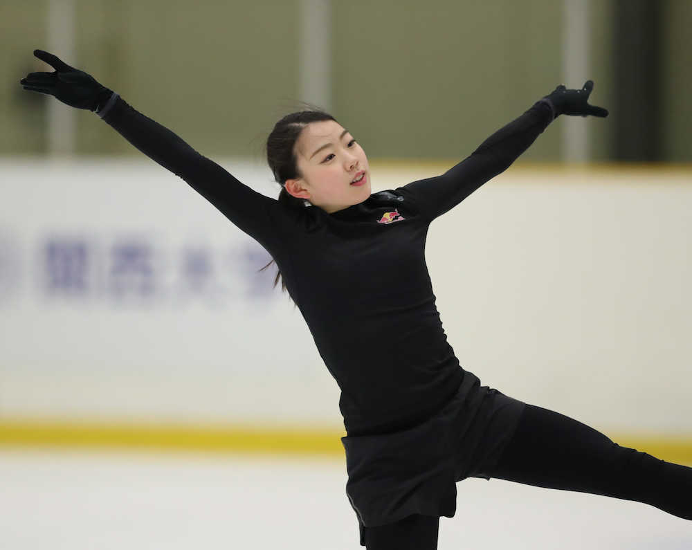 【画像・写真】紀平　チャレンジカップ出場を明言　左手薬指亜脱臼も医師が出場許可