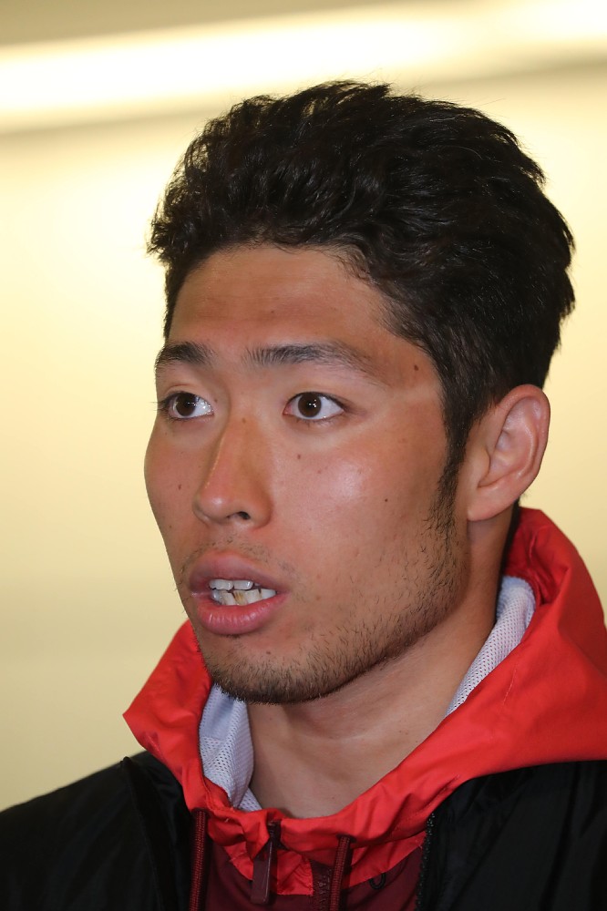 【画像・写真】萩野　４月競泳日本選手権出場へ　今後は母校で調整