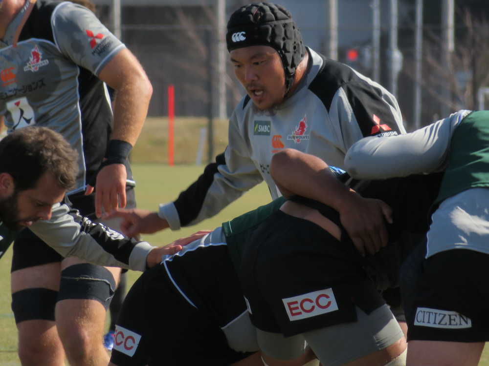 【画像・写真】サンウルブズ　プロップ山下が初先発「いいスクラムを」