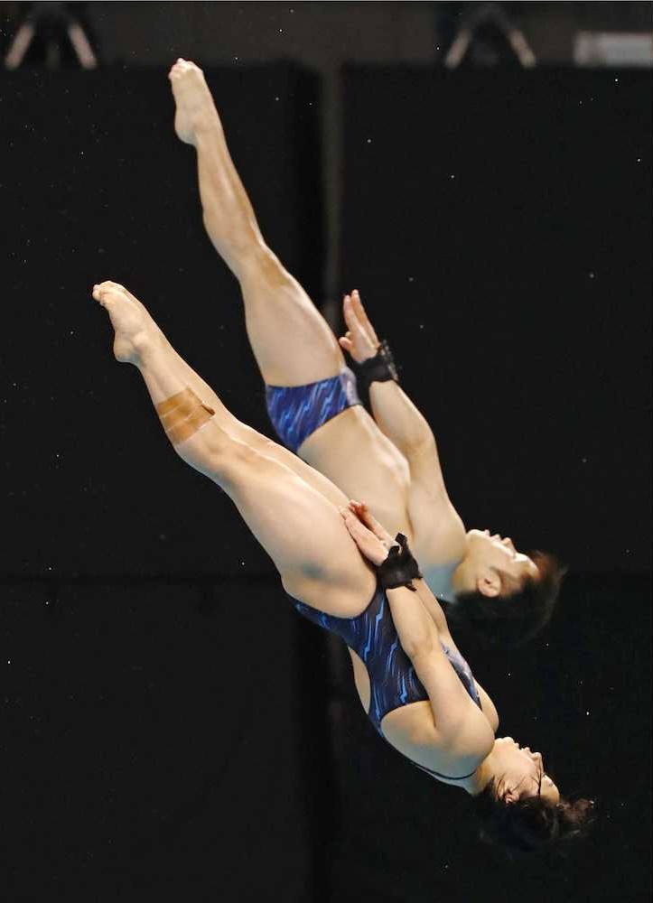 【画像・写真】村上＆板橋　混合シンクロ高飛び込み３位　中国勢Ｖ独占
