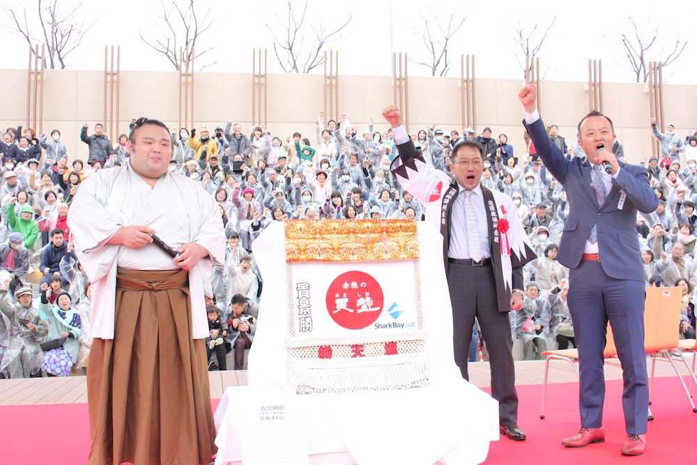 【画像・写真】貴景勝　大関獲り、地元兵庫で誓う「平成最後の場所をいい場所に」