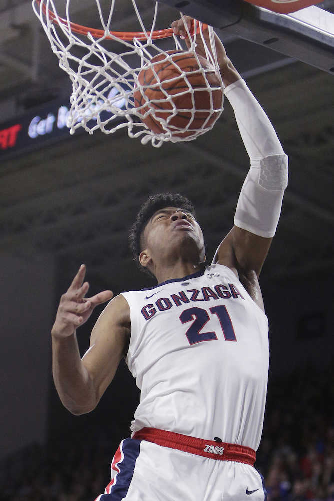 【画像・写真】ゴンザガ大・八村塁がカンファレンスのシーズンＭＶＰ　チームは主要受賞部門を独占