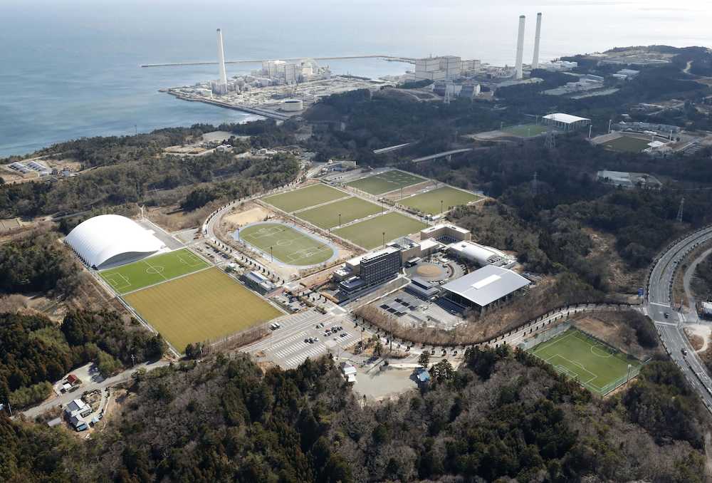 福島県のサッカー施設「Ｊヴィレッジ」
