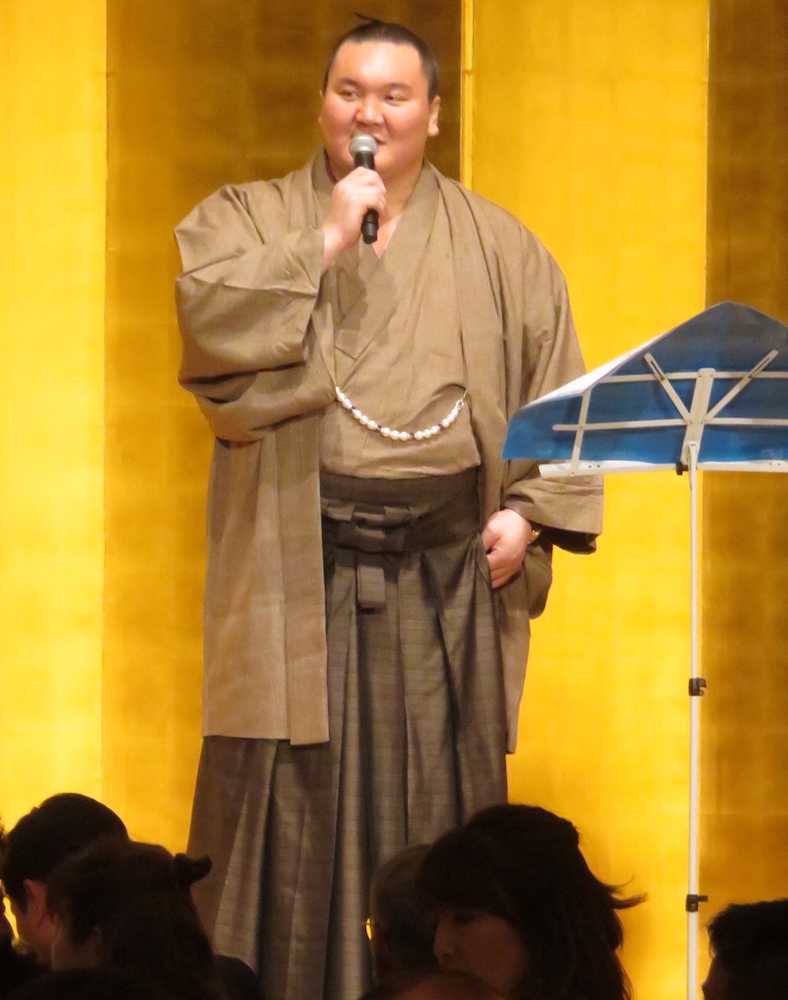 【画像・写真】白鵬、ラグビーＷ杯で土俵入り披露！？「縁があるね　宿題ができた」