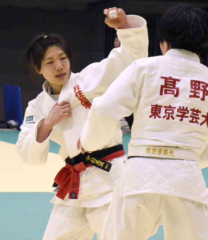 柔道の全日本女子選手権初出場を決めた中村美里