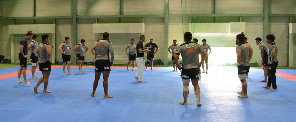 【画像・写真】日本代表候補合宿に“グレイシー流”柔術導入　過去に体験SH田中「外国人へのタックルの恐怖心和らいだ」