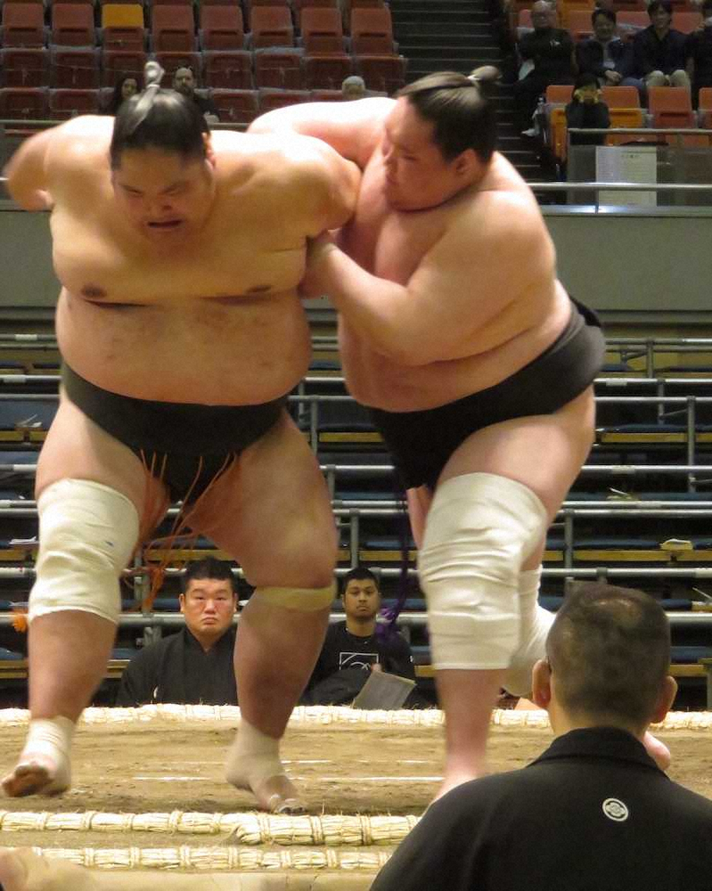 【画像・写真】照ノ富士、2連勝も不満　相撲勘は「全く戻っていない」