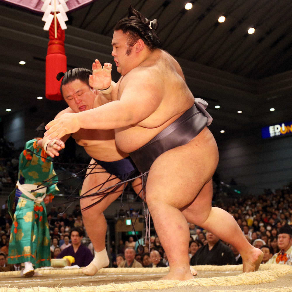【画像・写真】白鵬、豪栄道が5連勝　大関獲り貴景勝は2敗目