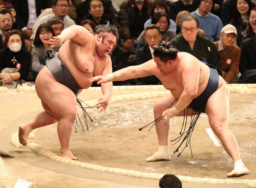 【画像・写真】大関獲りの貴景勝は手痛い2敗目　残り10日で試される22歳の精神力