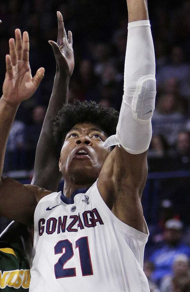 八村が歴史的快挙に王手 大学男子バスケのmvp ネイスミス賞 の最終候補4人に名を連ねる スポニチ Sponichi Annex スポーツ