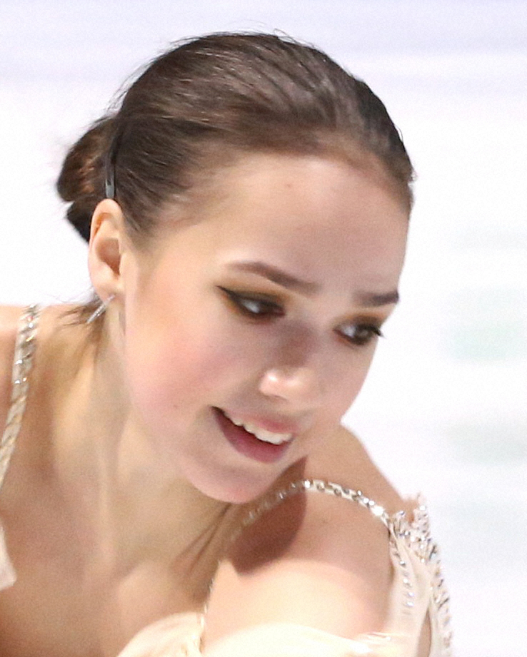 【画像・写真】平昌五輪金メダルのザギトワ（撮影・長久保　豊）