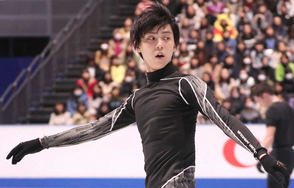 【画像・写真】羽生結弦、復帰戦SPは94・87点　ジャンプミス出るも124日ぶりリンクで魅せた