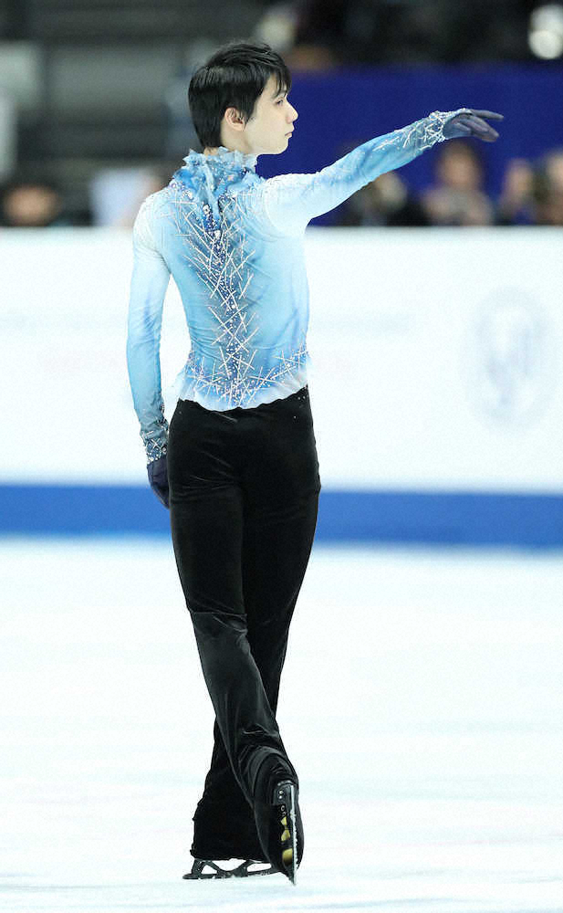 【画像・写真】羽生結弦、SPは94・87点　ジャンプミスに「日本という地で、悔いが残る」