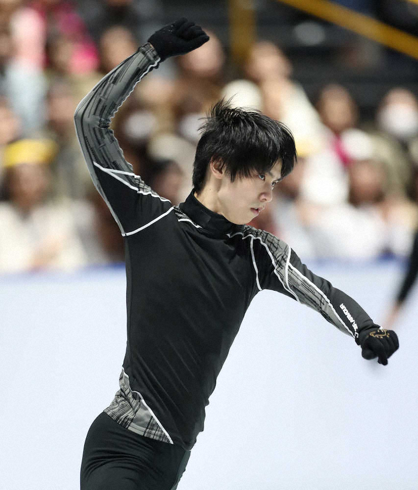 【画像・写真】羽生結弦、4回転ループ3連続成功“邪念”捨て23日フリーで決める