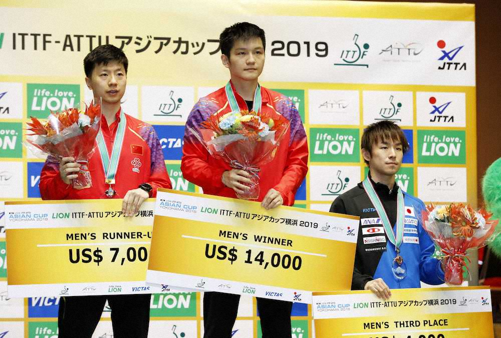 【画像・写真】張本、3位決定戦で丹波に負けた…右手痛悪化、不完全燃焼