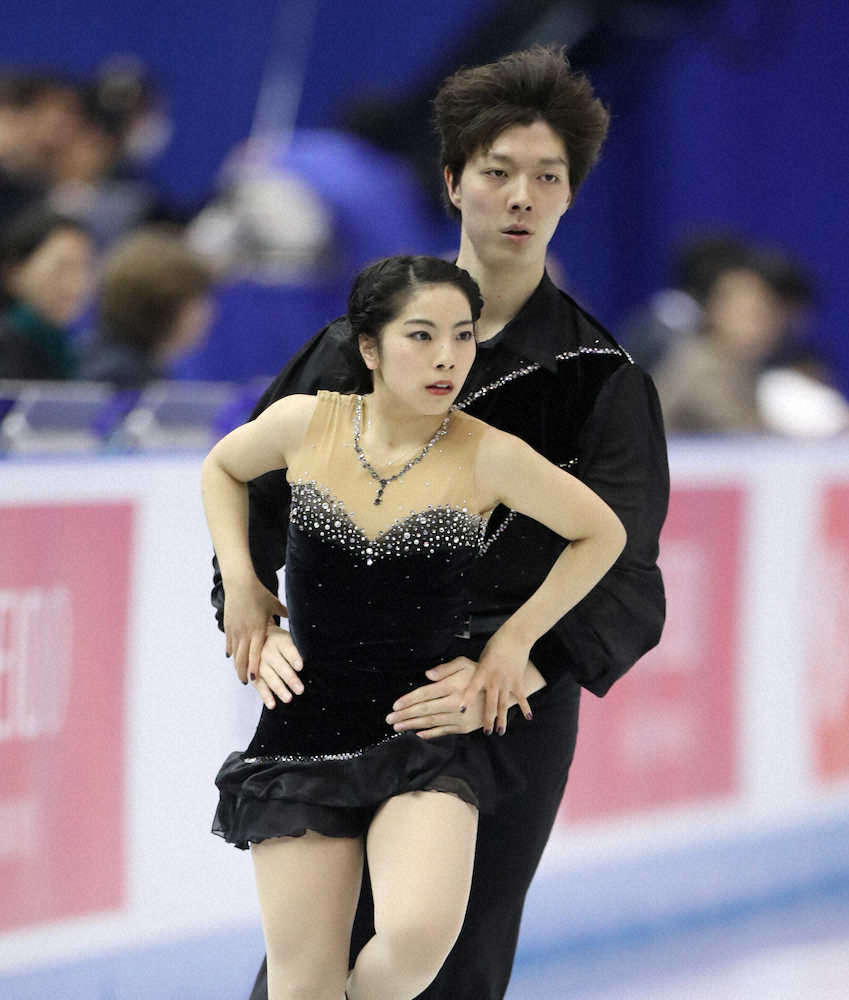 【画像・写真】三浦璃来＆市橋翔哉ペアは6位　「情けないまま終わりたくない」フリーで巻き返しを