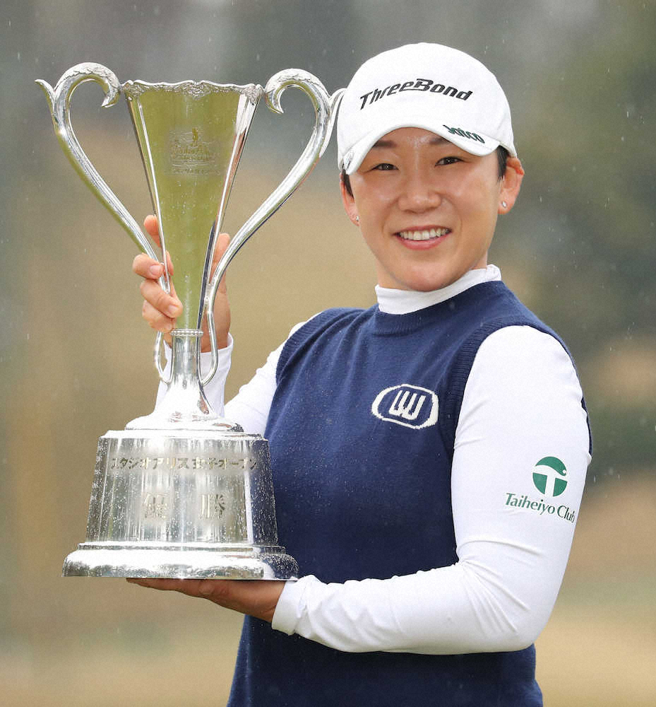 【画像・写真】申ジエ　逆転Vで賞金トップ　日本勢開幕5連勝でストップ