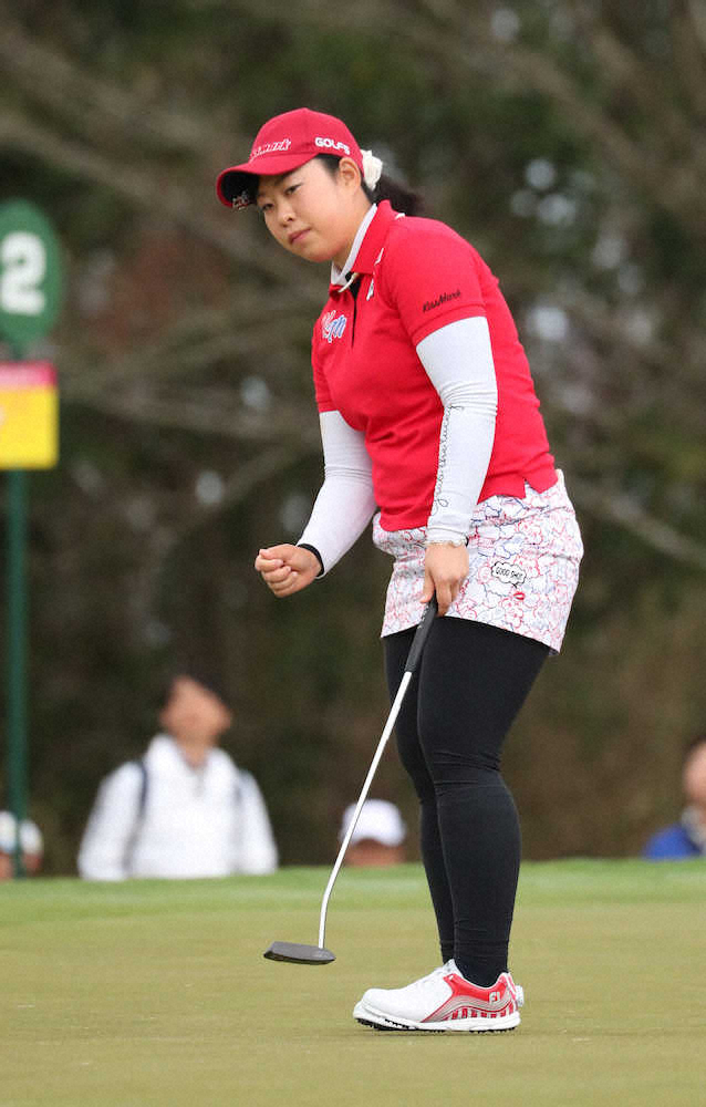 【画像・写真】武尾　女子初のマンデーV逃す　それでも自己最高2位喜ぶ