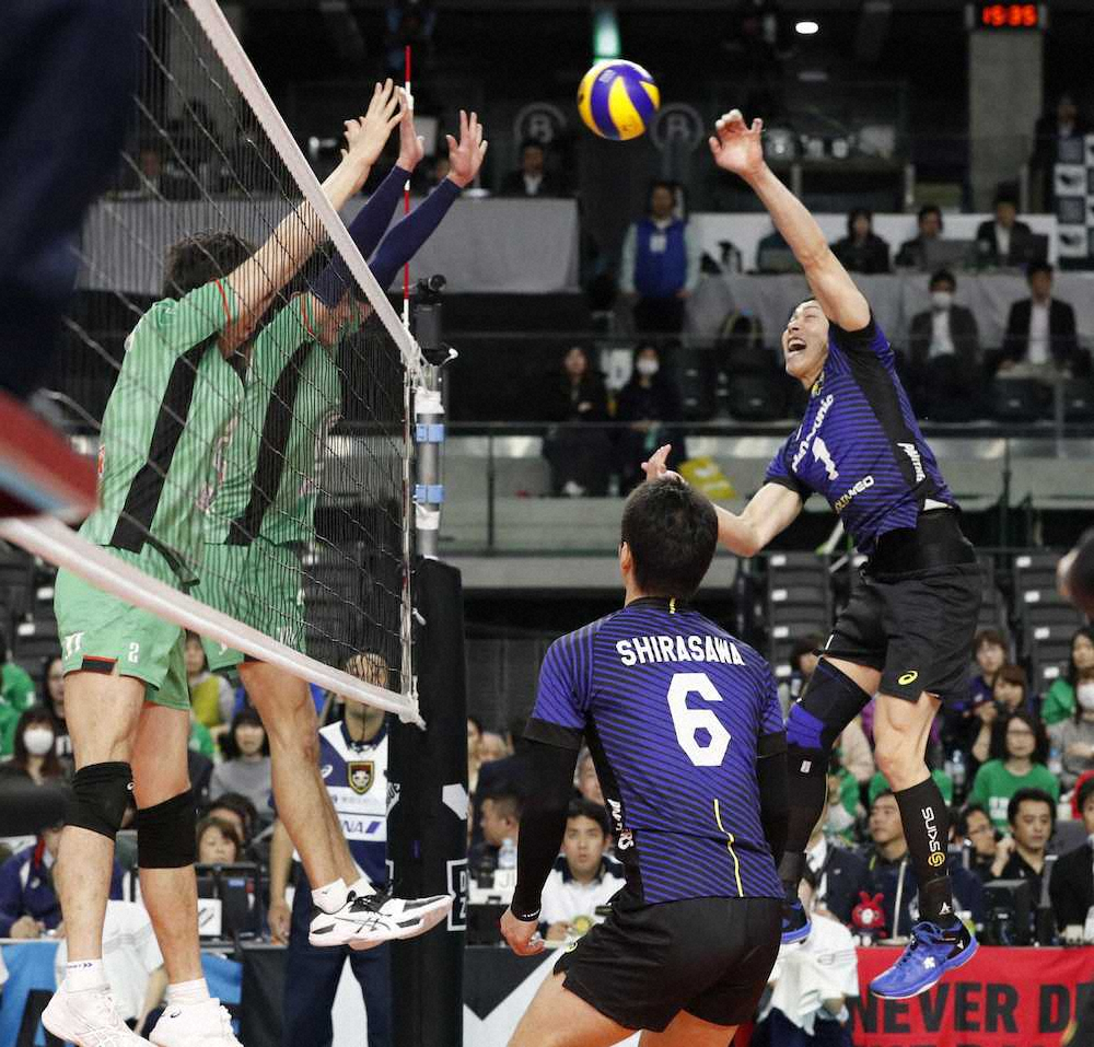 【画像・写真】パナ、連勝で優勝決める　日本リーグ時代含め2季連続7度目