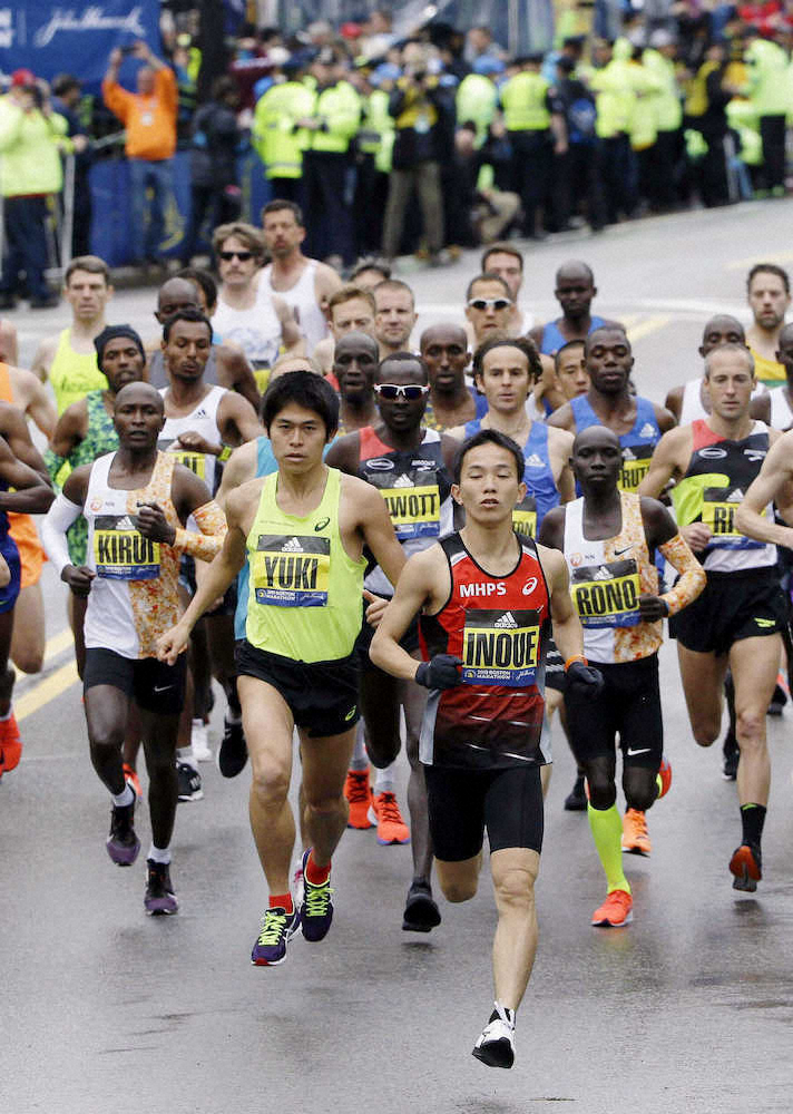 【画像・写真】井上12位が日本勢最上位、川内連覇ならず17位　ボストン・マラソン