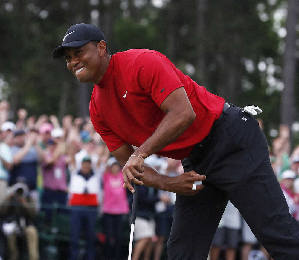 【画像・写真】ウッズ　1W飛距離44位でもパーオン率1位、無理ない戦い方に