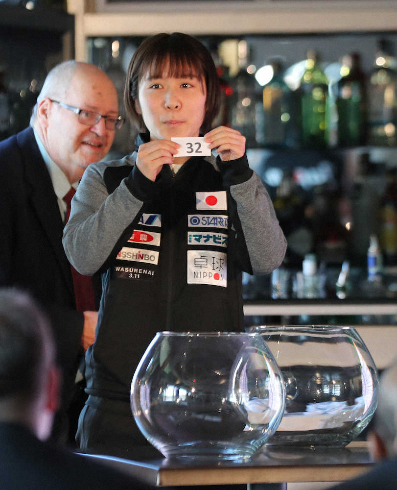 【画像・写真】平野美宇　2大会連続で「メダル取りたい」　準々決勝で丁寧と対決も