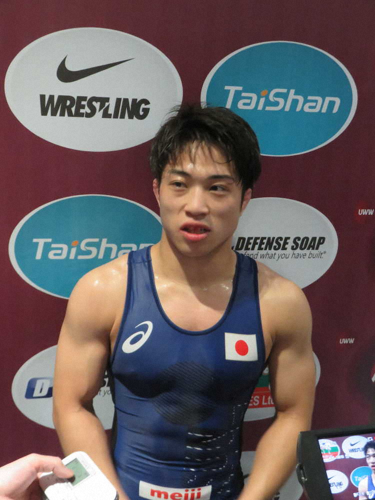 【画像・写真】男子フリー61キロ級で3位になった藤田雄大（撮影・中出健太郎）