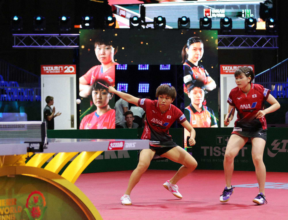 【画像・写真】サトハシ、カット型復権へ4強　メダル確定で準決VSみまひな