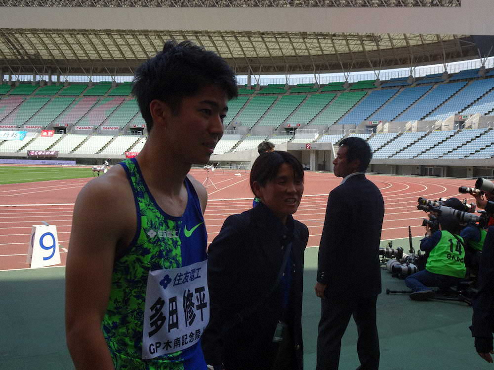 【画像・写真】多田は10秒28「スタートが最悪でした」やり直し＆1～2歩目につまずく