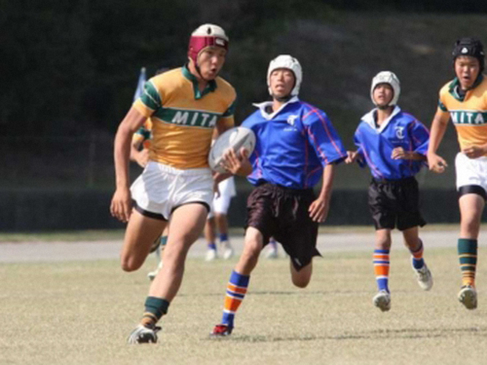 【画像・写真】12人制の中学ラグビーをしていた頃の姫野