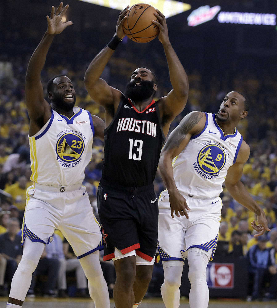 【画像・写真】ウォリアーズが西地区決勝進出に王手　ロケッツを下して3勝2敗　デュラントは負傷