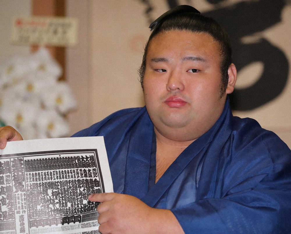 【画像・写真】新大関・貴景勝　初日は遠藤　阿武松部長も“大暴れ”に期待