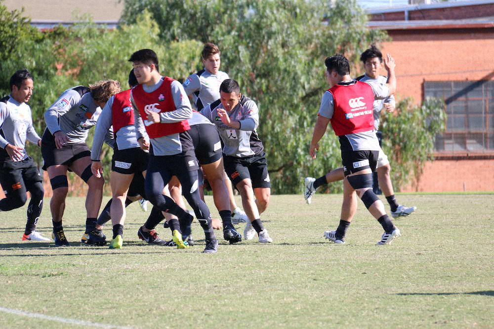 【画像・写真】ラグビーW杯代表生き残りへ　CTB梶村「ディフェンスでインパクト残す」