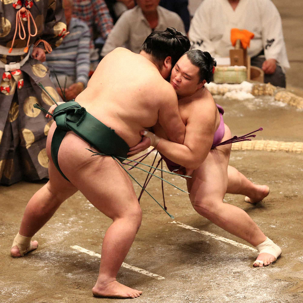 【画像・写真】朝乃山　鬼門突破も冷静「自分の相撲を取りきれば」